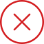 Ícone erro